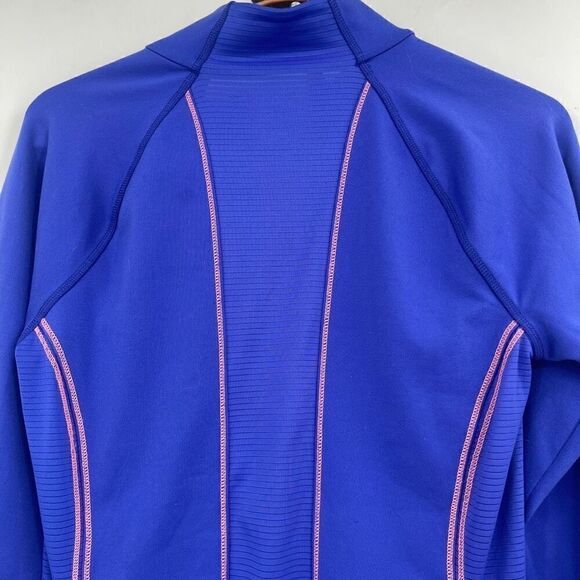 The North Face Blue Orange Short Sleeve Full-Zip Activewear Jacket Small - Picture 6 of 6